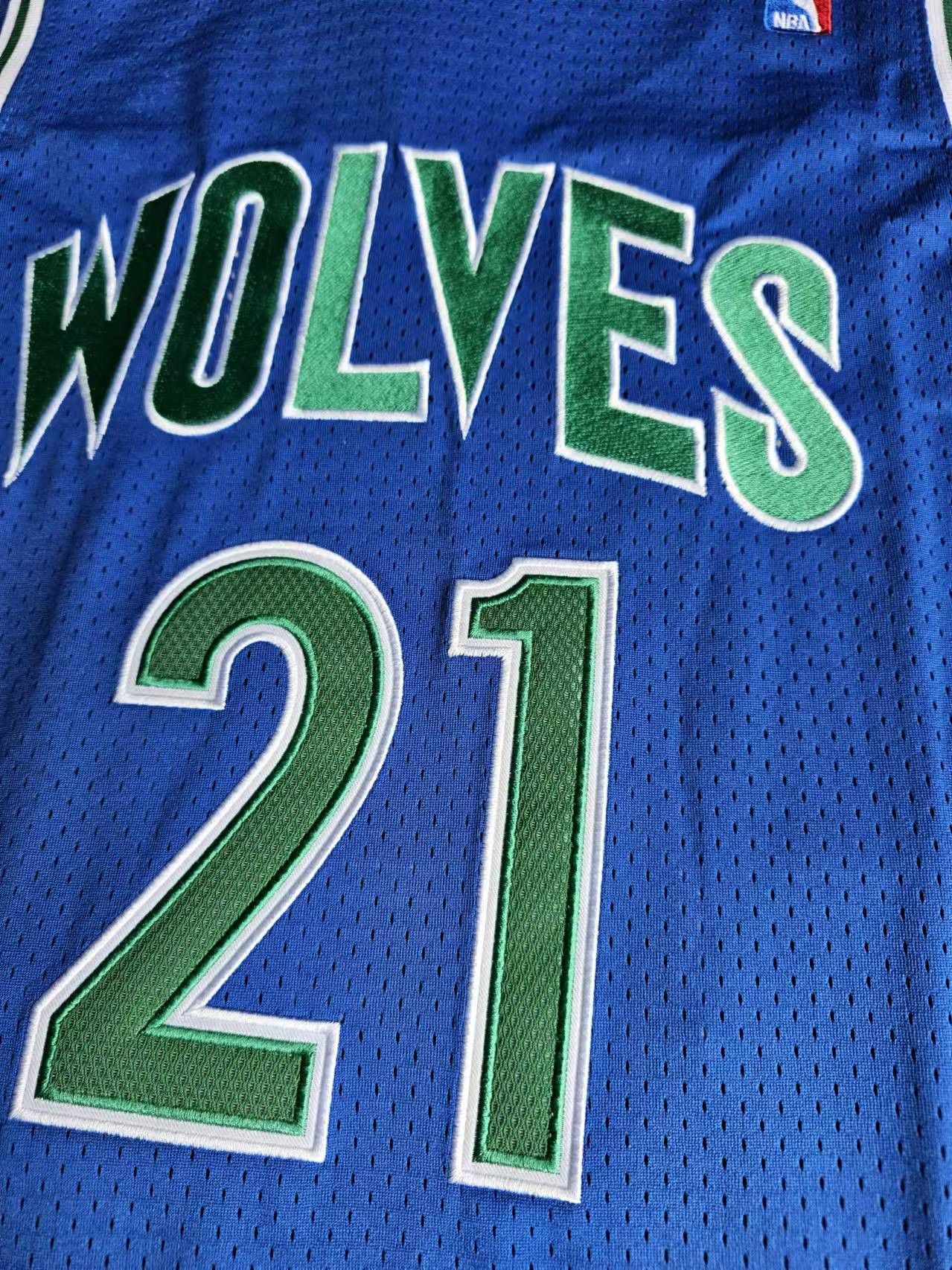 NBA Timberwolves #21 Kevin Garnett Jersey XL Size US XL / EU 56 / 4 - 3 Thumbnail
