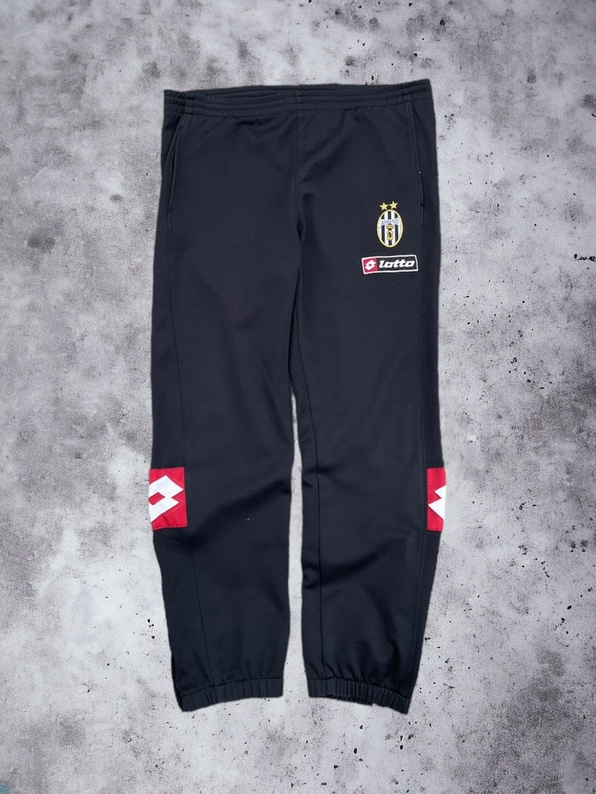 RARE Vintage Juventus Lotto Soccer Track Pants