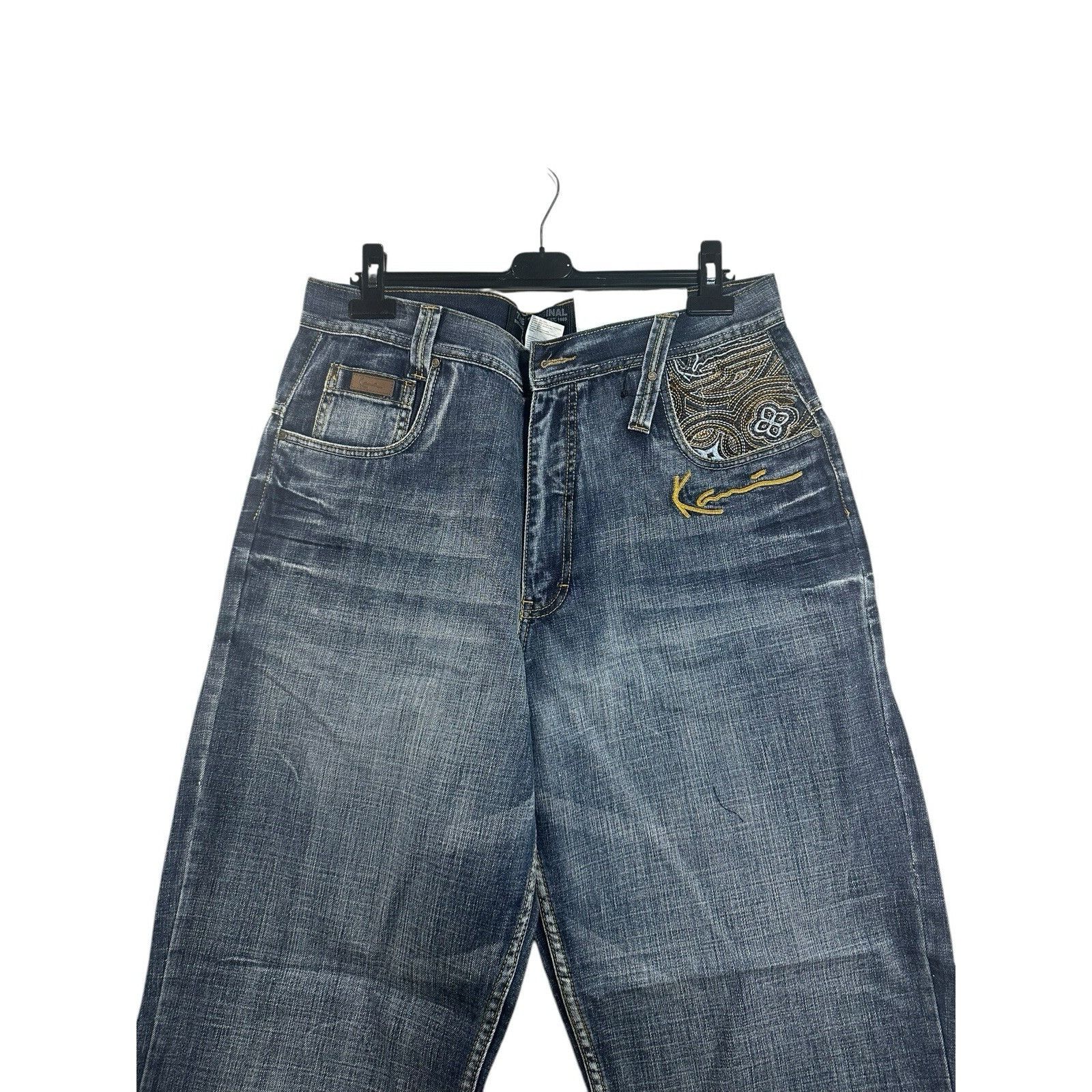 Karl Kani Vintage Karl Kani Jeans 36x34 Denim Hip Hop Baggy Y2K 90’s 2 Size US 36 / EU 52 - 2 Thumbnail