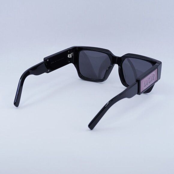 Dior 🕶️ New Dior CD SU 16A0 Sunglasses - Black Frame, Smoke Size ONE SIZE - 10 Thumbnail