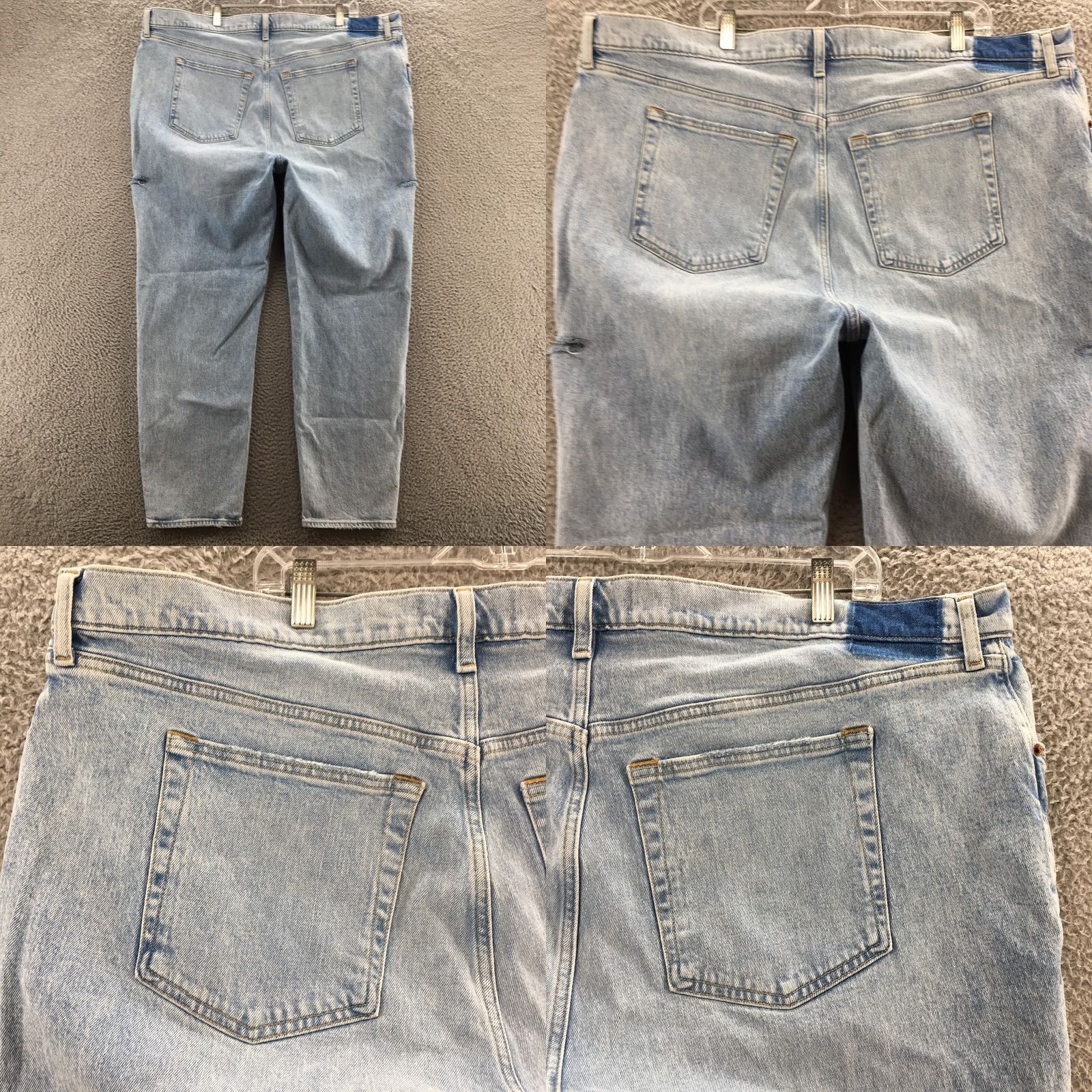 Abercrombie & Fitch Abercrombie & Fitch The Dad Jeans Womens 36 Long Blue Denim NEW Jeans Womens 36 Long Blue Denim NEW Size 25" / US 0 / IT 36 - 9 Thumbnail