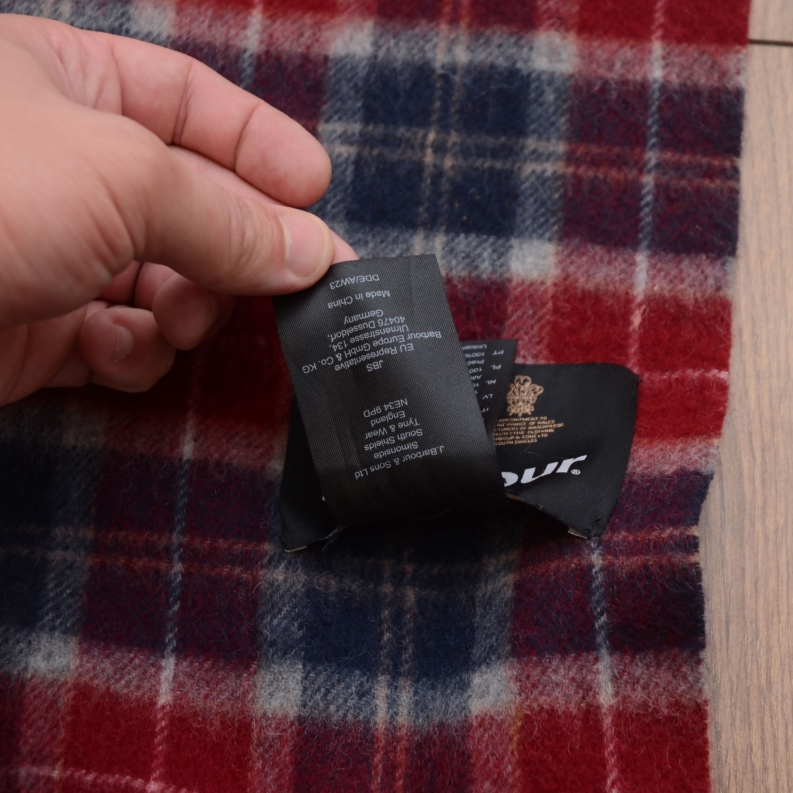 Barbour Barbour Winter Tartan Nova Check 100% Lambswool Scarf Unisex Size ONE SIZE - 11 Thumbnail