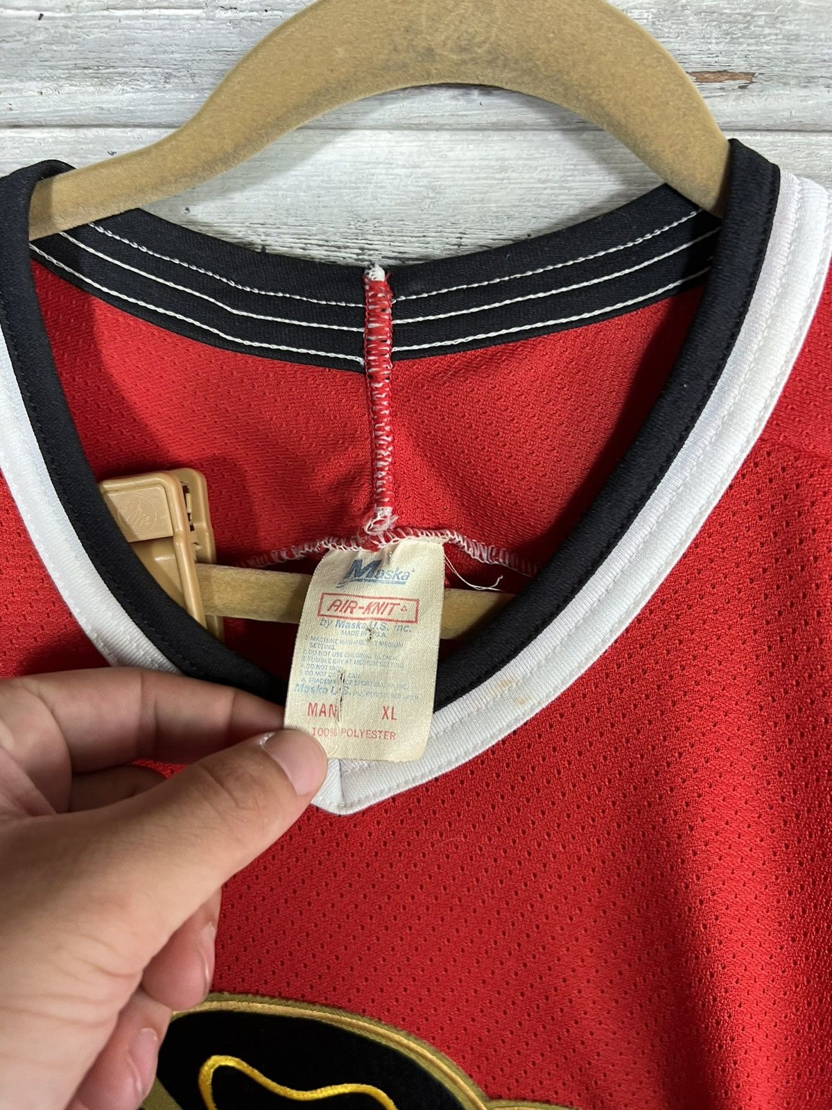 NHL × Vintage Vintage Chicago Blackhawks Hockey Jersey Size US XL / EU 56 / 4 - 5 Thumbnail