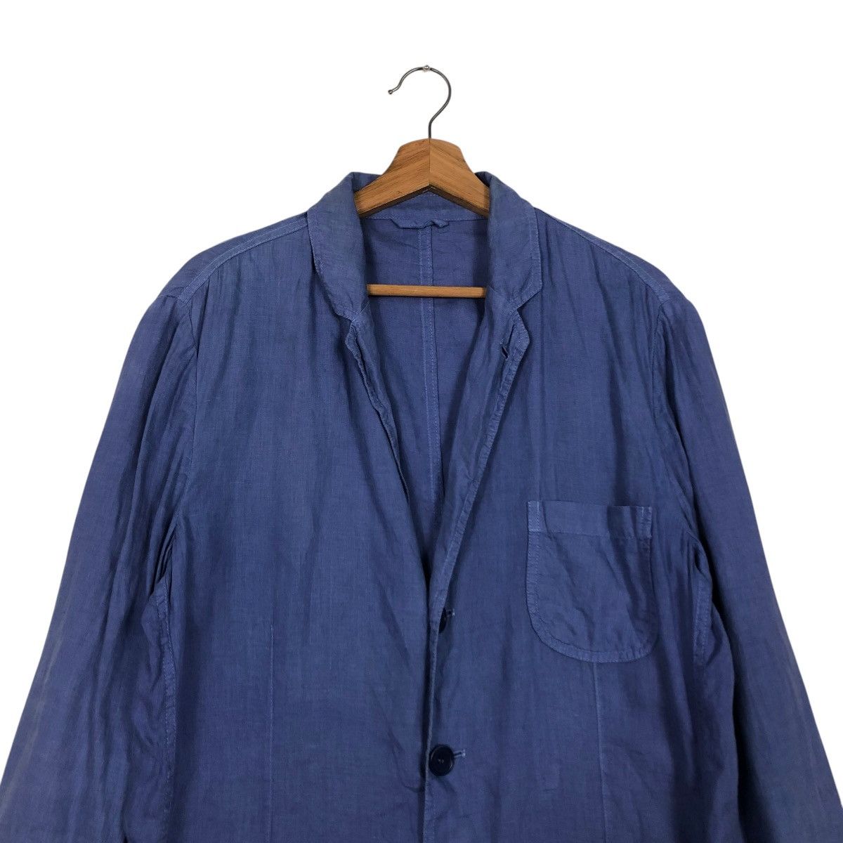 Aspesi 🔥VINTAGE CHORE JACKET RICH BLUE ASPESI MADE IN BULGARIA Size US L / EU 52-54 / 3 - 5 Thumbnail