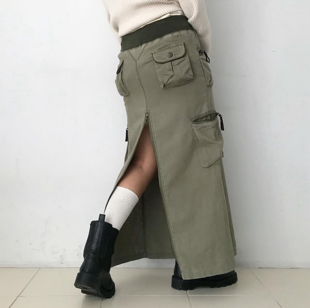 GOA 2000s goa military skirt Size 28" / US 6 / IT 42 - 10 Thumbnail