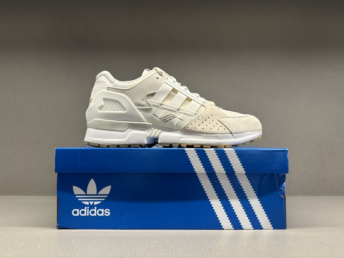 Adidas Adidas ZX 10000 Triple White Size US 10 / EU 43 - 3 Thumbnail
