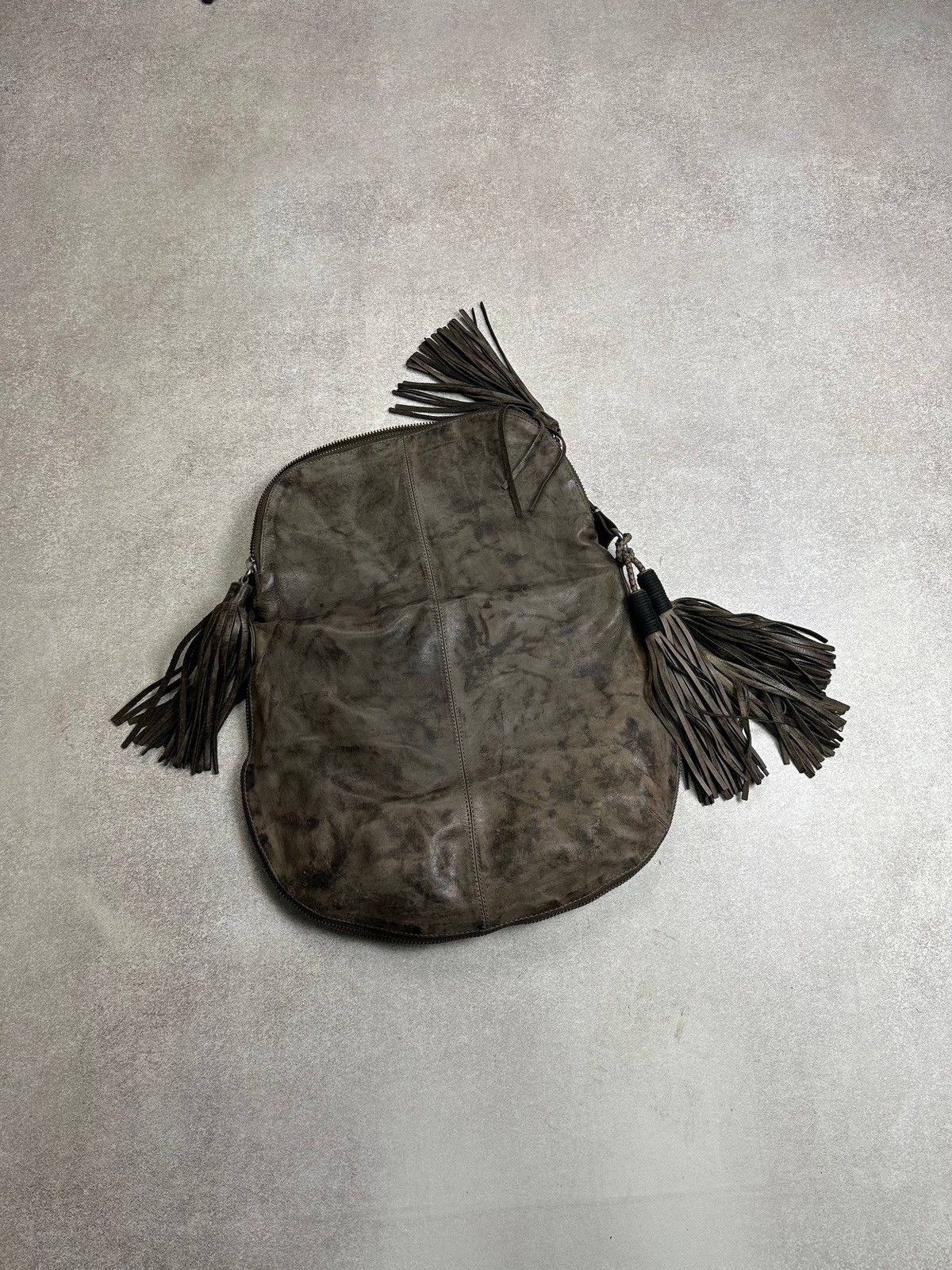 Allsaints Vintage Allsaints Genuine Leather Jack's Place Bag Y2K Size ONE SIZE - 3 Thumbnail
