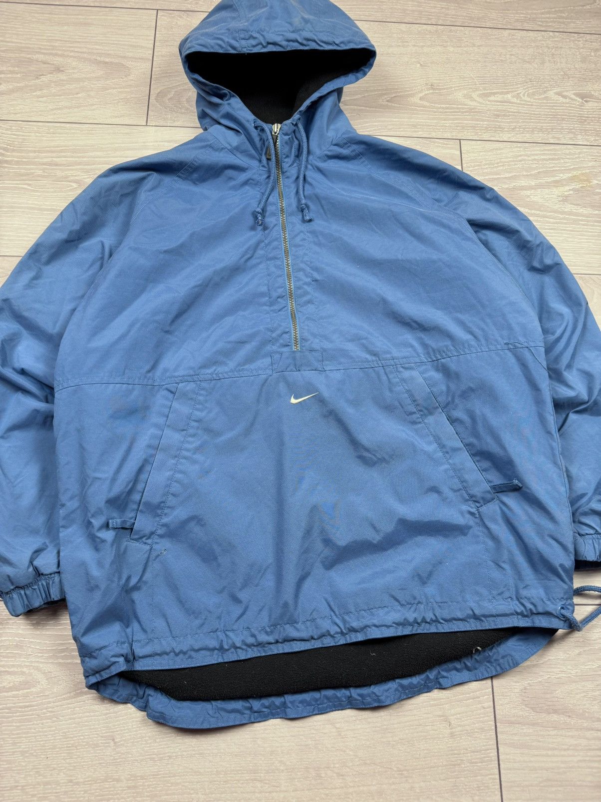 Nike Vintage 90s Nike Anorak Center Small Logo Swoosh S sz Size US S / EU 44-46 / 1 - 4 Thumbnail