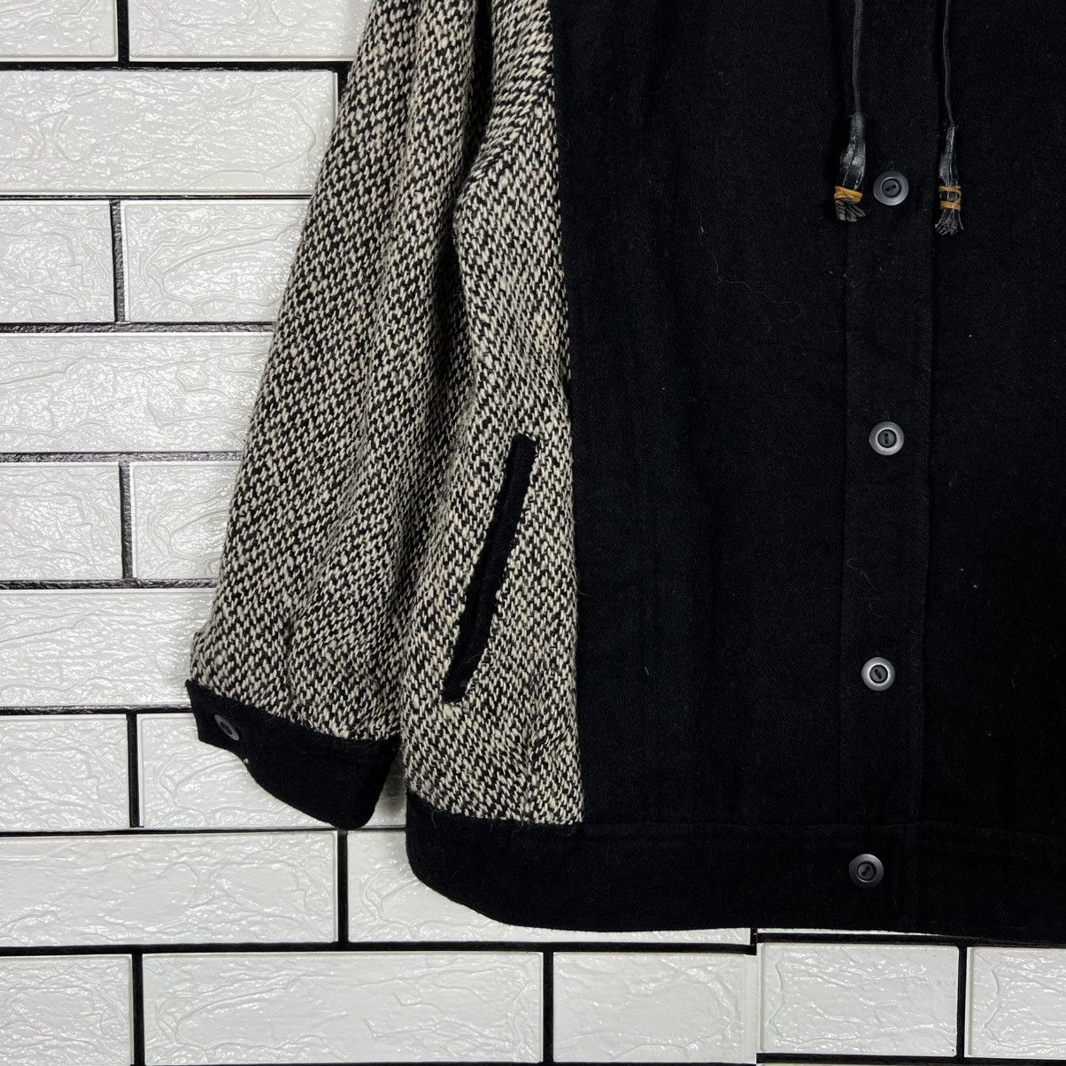 Donna Morgan Vintage 90's DONNA M. Wool Blend Classic Jacket #4163-C190 Size M / US 6-8 / IT 42-44 - 6 Thumbnail