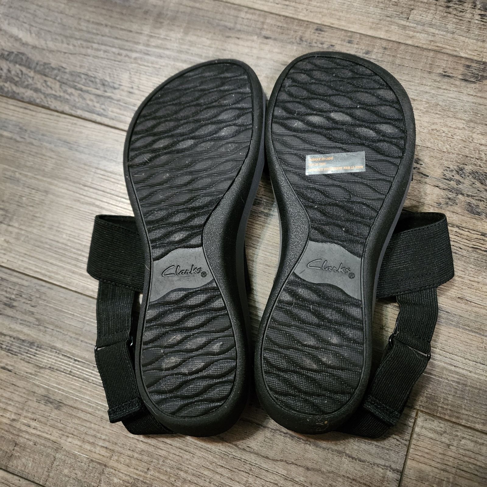 Clarks Clarks cloudsteppers sandals black women size 9 new no box Size US 9 / IT 39 - 8 Thumbnail