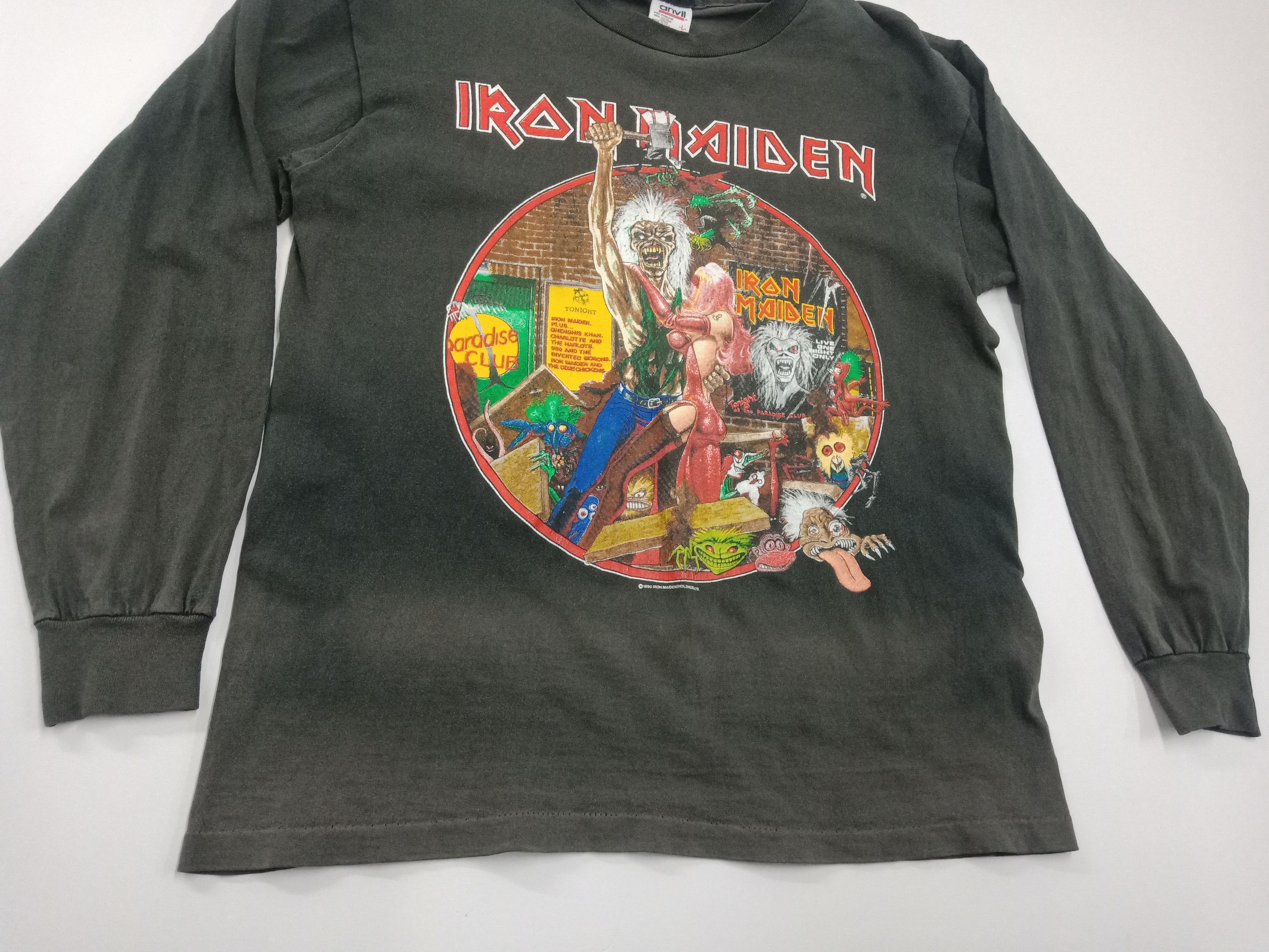 Iron Maiden × Vintage 94 Iron Maiden Bring Your Daughter To The Slaughter #A Size US L / EU 52-54 / 3 - 3 Thumbnail