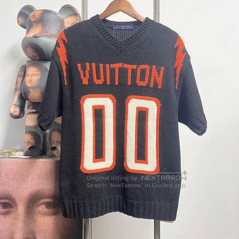 Louis Vuitton Louis Vuitton Sweater with short sleeves Size US M / EU 48-50 / 2 - 1 Thumbnail