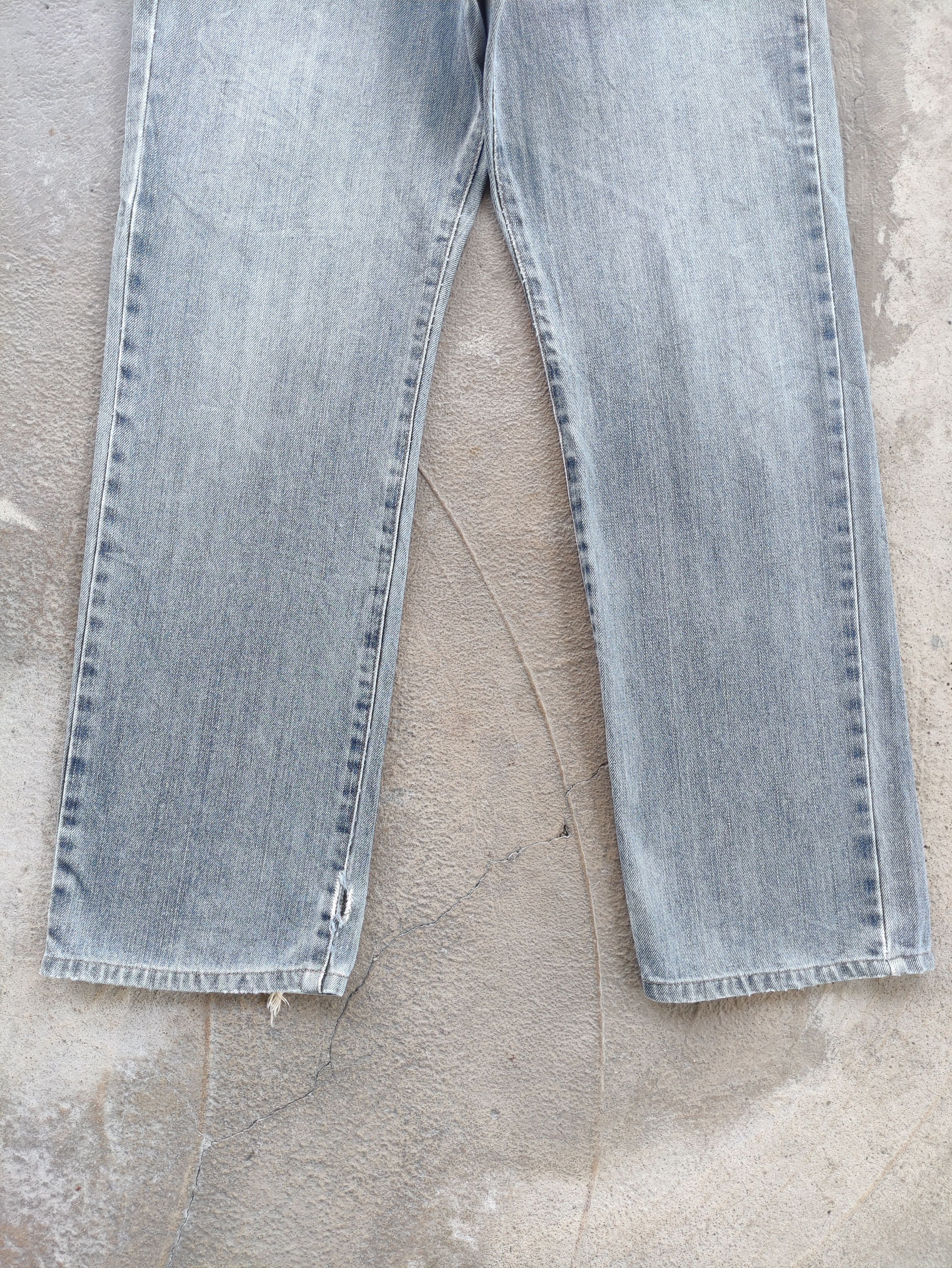 Edwin Vintage Edwin Jean Distressed Faded Denim Pants Size US 32 / EU 48 - 4 Thumbnail