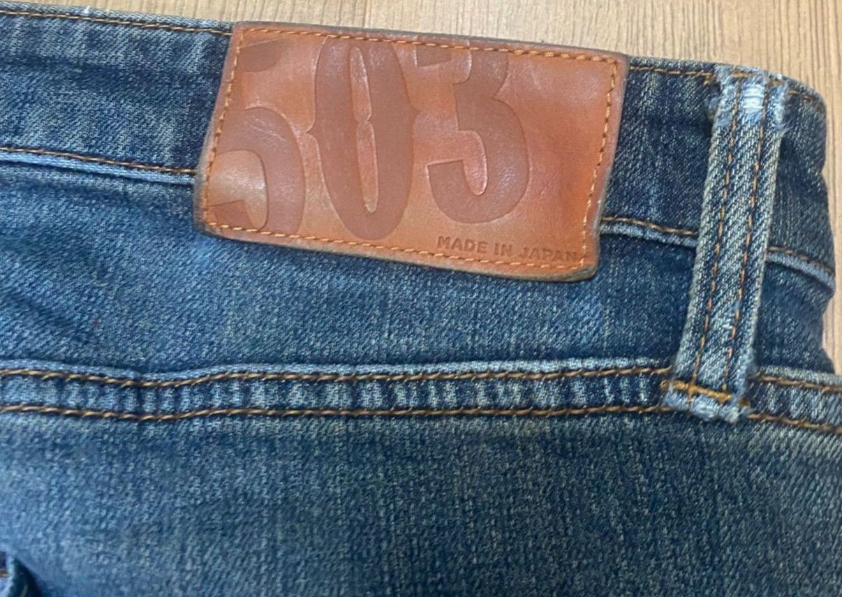 Edwin Vintage Edwin 503 Distressed Denim Made in Japan Size US 34 / EU 50 - 16 Thumbnail
