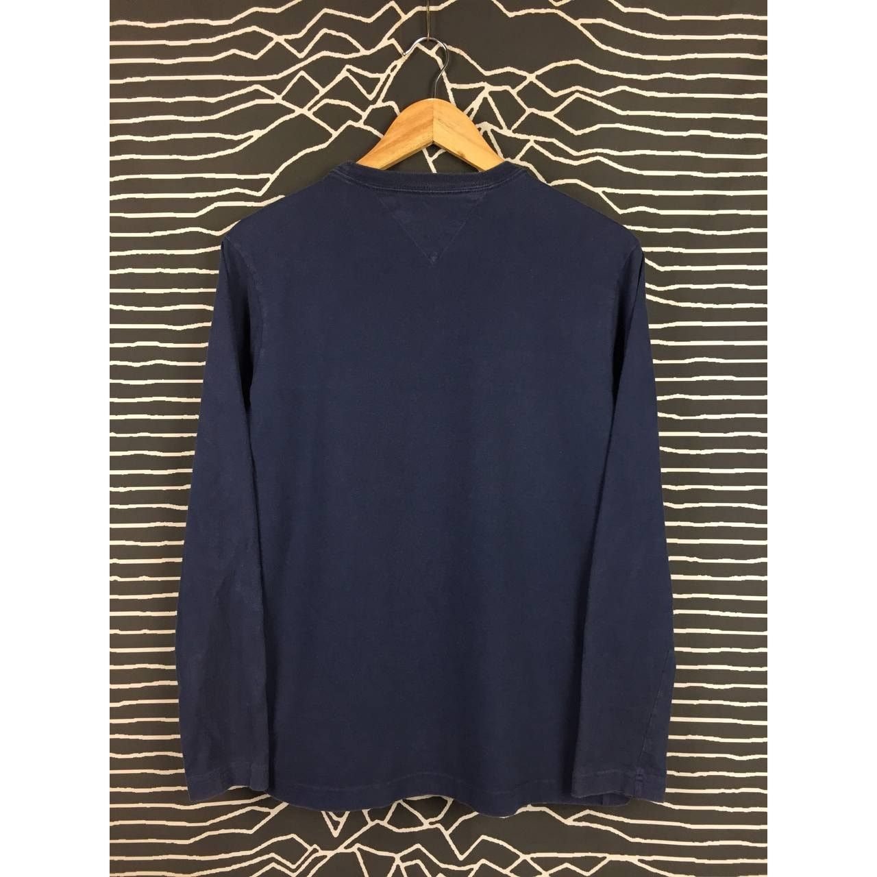 Tommy Hilfiger × Vintage Tommy Hilfiger Flag Logo Spell Out Longsleeve Tee Size US S / EU 44-46 / 1 - 8 Thumbnail