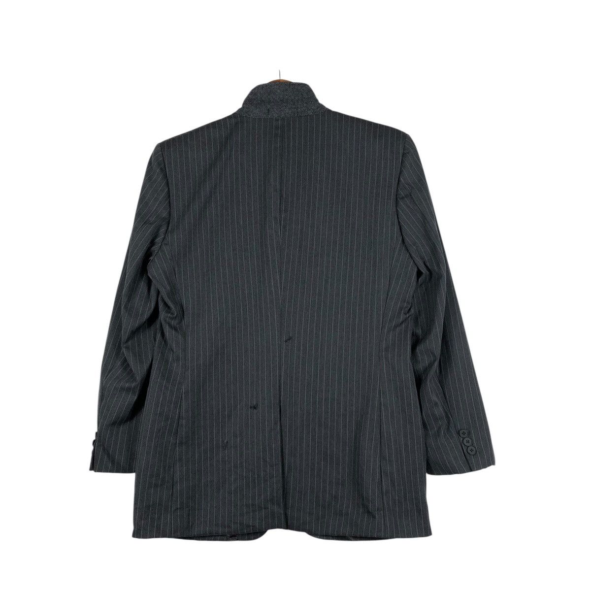 Yohji Yamamoto A.A.R Yohji Yamamoto Vertical Stripe Blazer Jacket Size US L / EU 52-54 / 3 - 8 Thumbnail