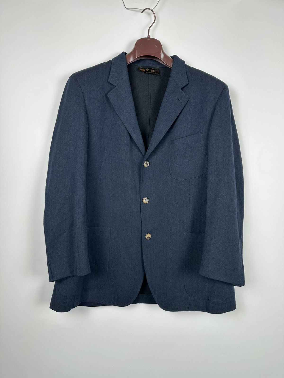 Loro Piana Loro Piana Wool Blazer Jacket Size US L / EU 52-54 / 3 - 2 Thumbnail