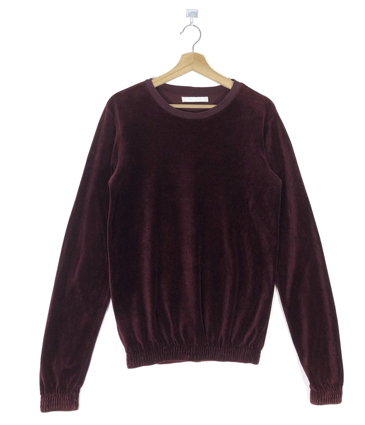 Number (N)ine RARE🔥VINTAGE NUMBER NINE VELVET BAGGY SLEEVES SWEATSHIRT Size US M / EU 48-50 / 2 - 4 Thumbnail