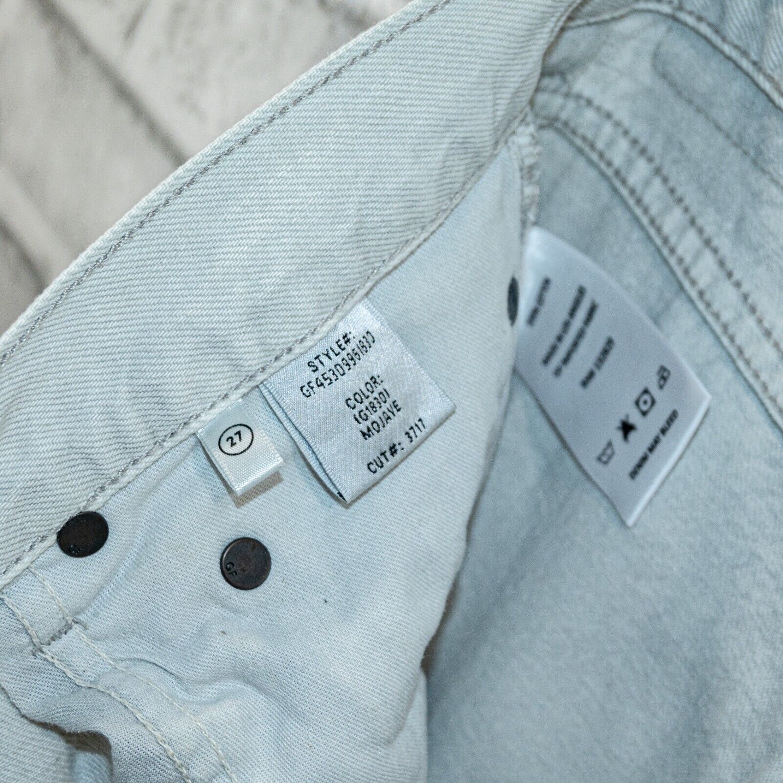GRLFRND GRLFRND Bella Low Rise Boyfriend Denim Jeans ripped mojave Size 27" / US 4 / IT 40 - 14 Thumbnail