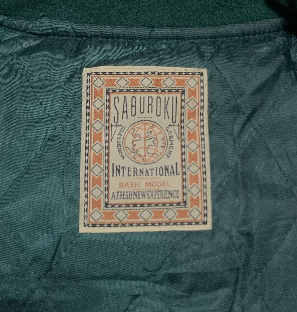 Japanese Brand Vintage 90s Saburoku Wool Varsity Jacket Size US M / EU 48-50 / 2 - 6 Thumbnail