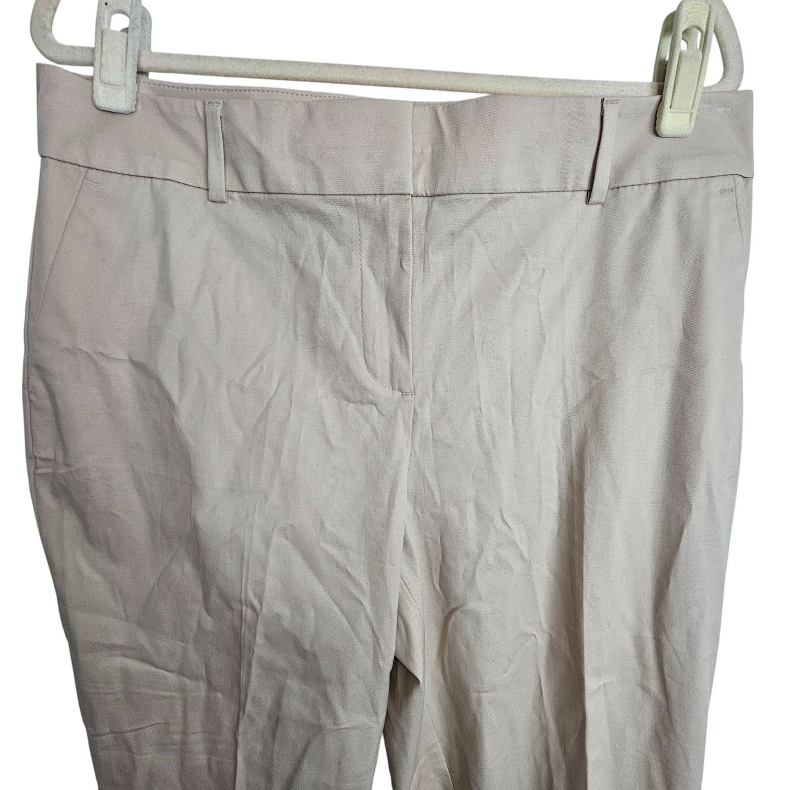 Ann Taylor Ann Taylor Womens The Crop Curvy Fit Trouser Pants Sz 10 Size 32" / US 10 / IT 46 - 2 Thumbnail