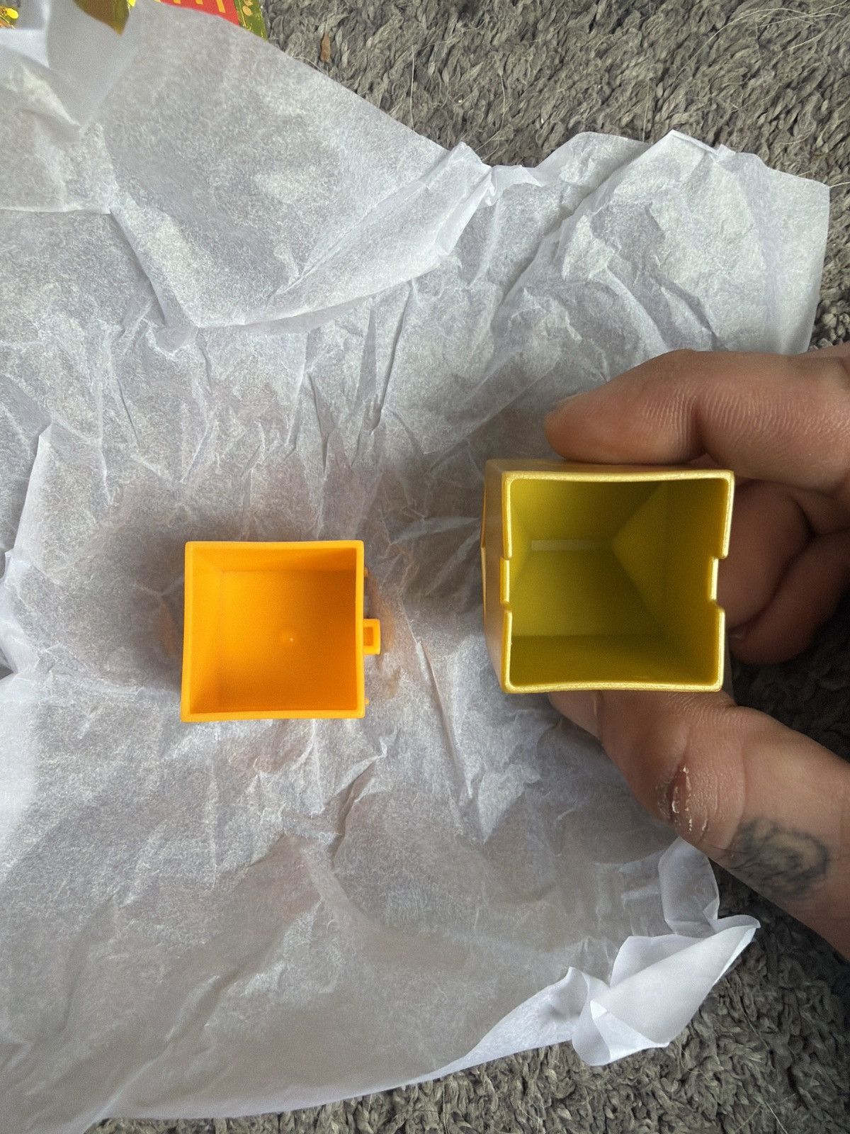 Hypebeast 2025 Lil McDonald’s Gold Happy Meal Box Miniature Size ONE SIZE - 6 Thumbnail