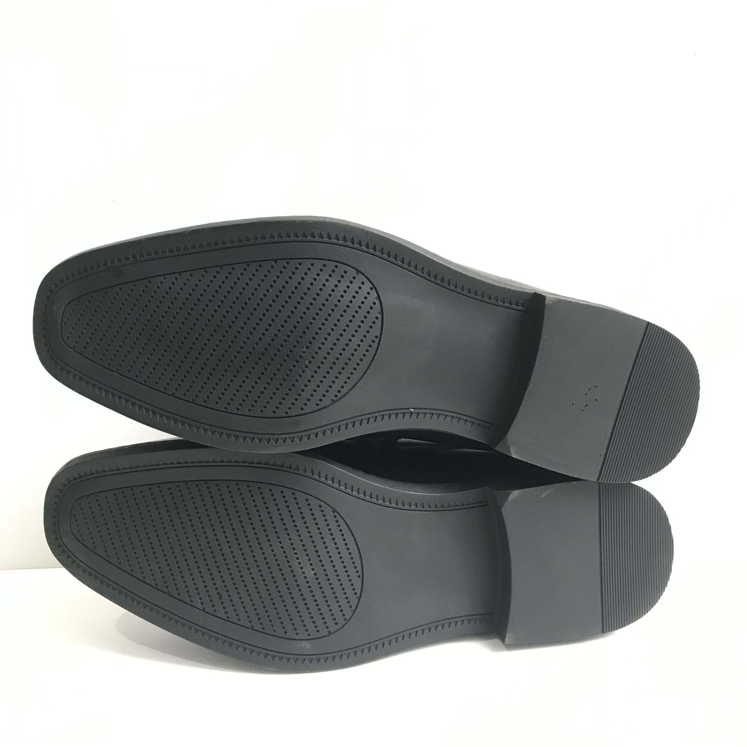 Designer Penny Loafers Hunters Bay Solid Black Smooth leather Size US 10 / EU 43 - 5 Thumbnail
