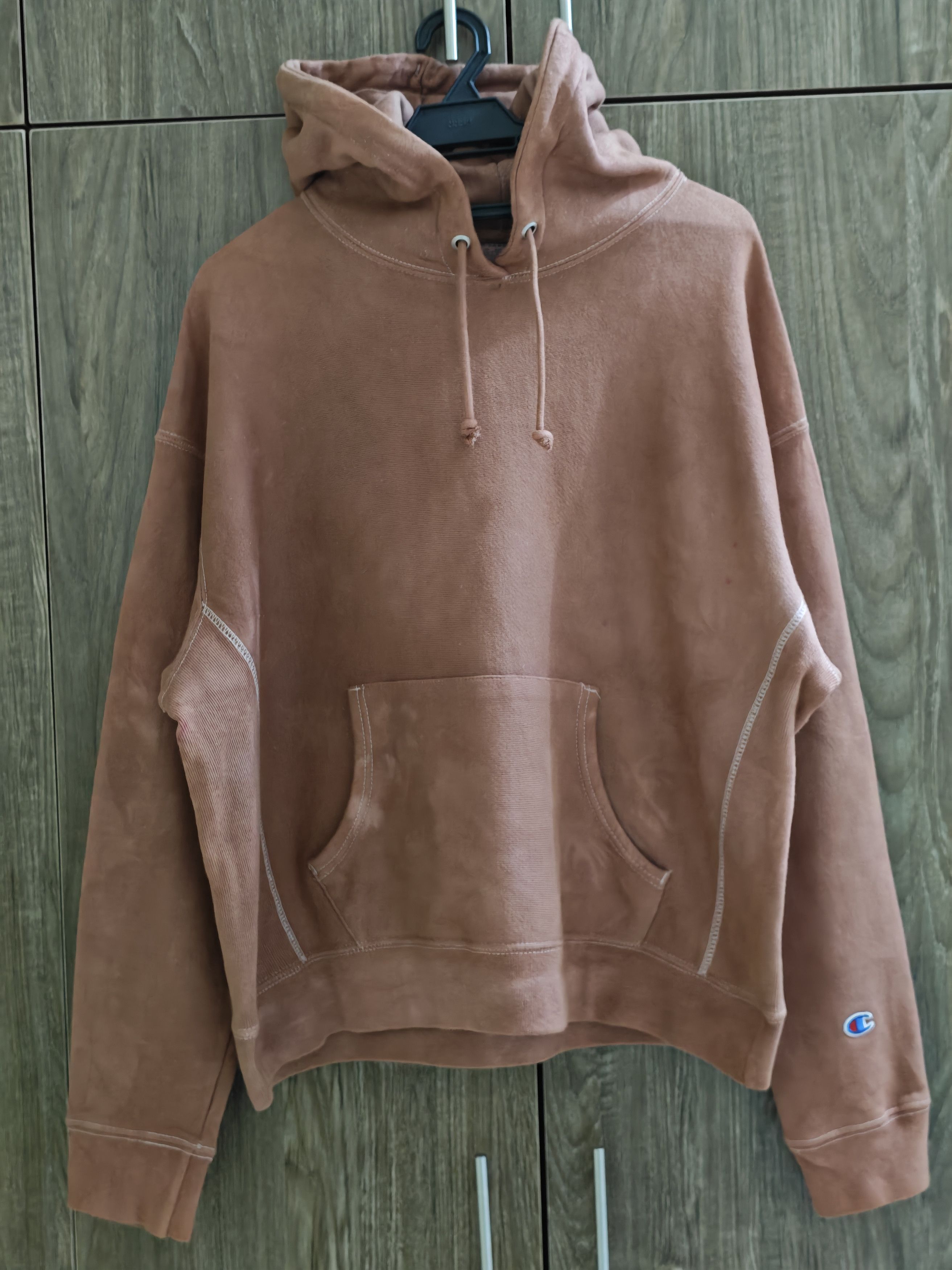 Champion Vintage Y2K Champion Reverse Weave Hoodie Sun Faded -XL Size US XL / EU 56 / 4 - 1 Thumbnail