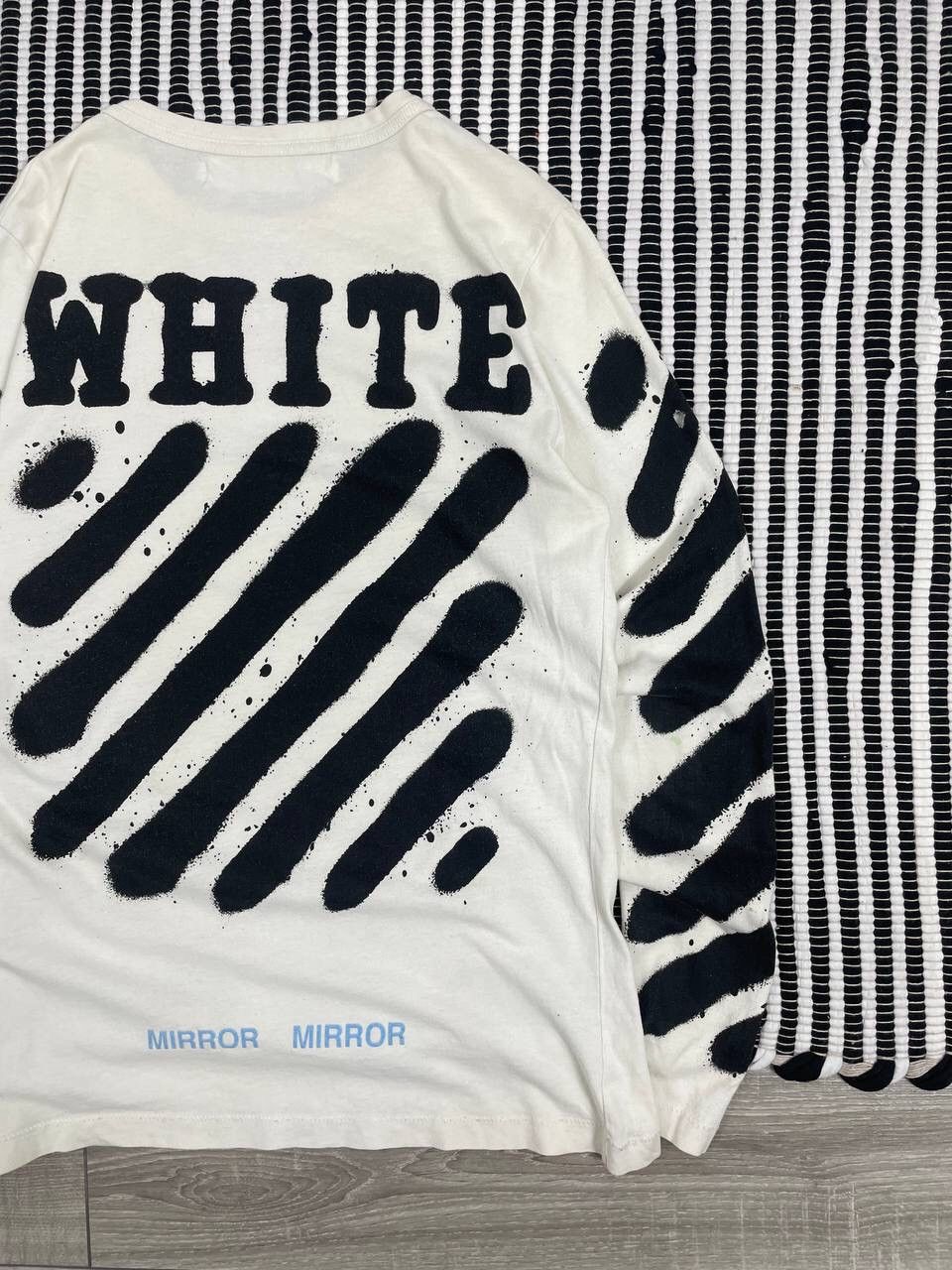 Off-White Vintage Off White Mirror Big Logo Long Sleeve Y2K Size US XS / EU 42 / 0 - 3 Thumbnail