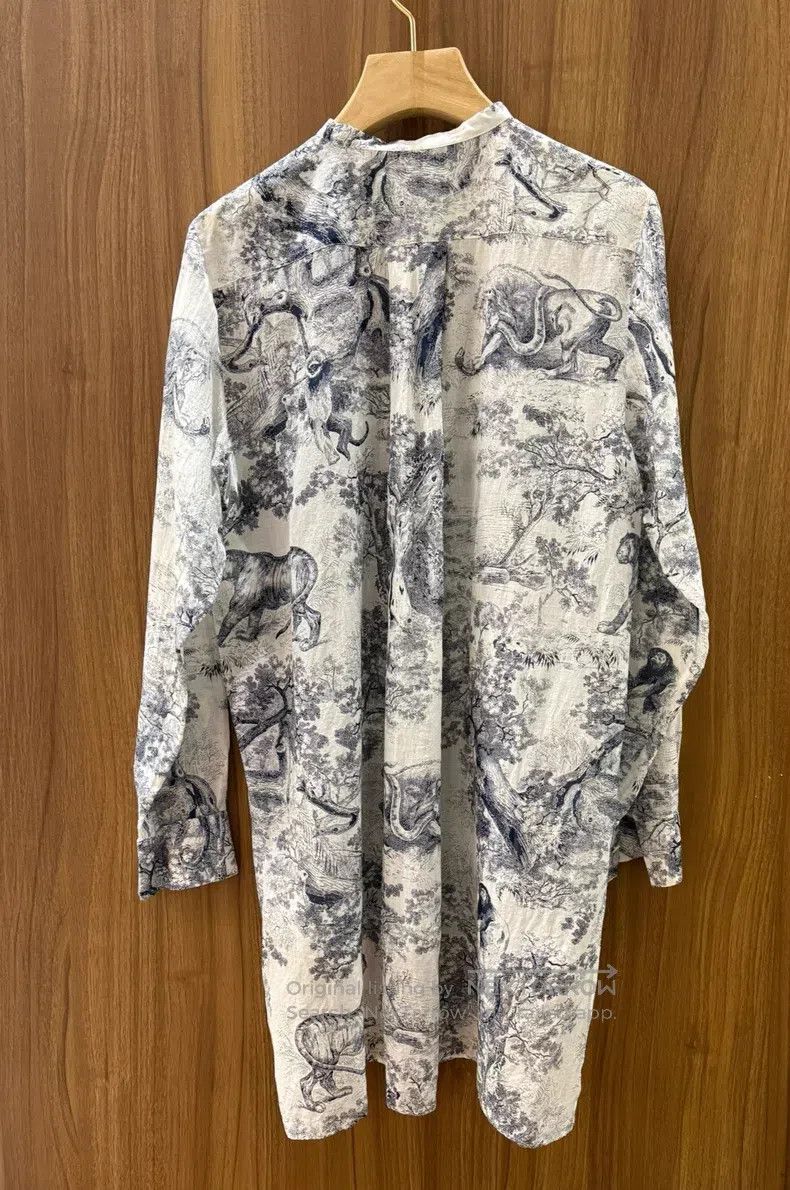Dior Dior Jungle Series Printed Shirts Size S / US 4 / IT 40 - 3 Thumbnail
