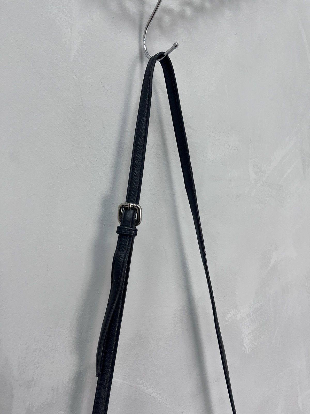 If Six Was Nine VINTAGE ARCHIVE LEATHER METAL KAMRII STYLE MESSENGER BAG Size ONE SIZE - 9 Thumbnail