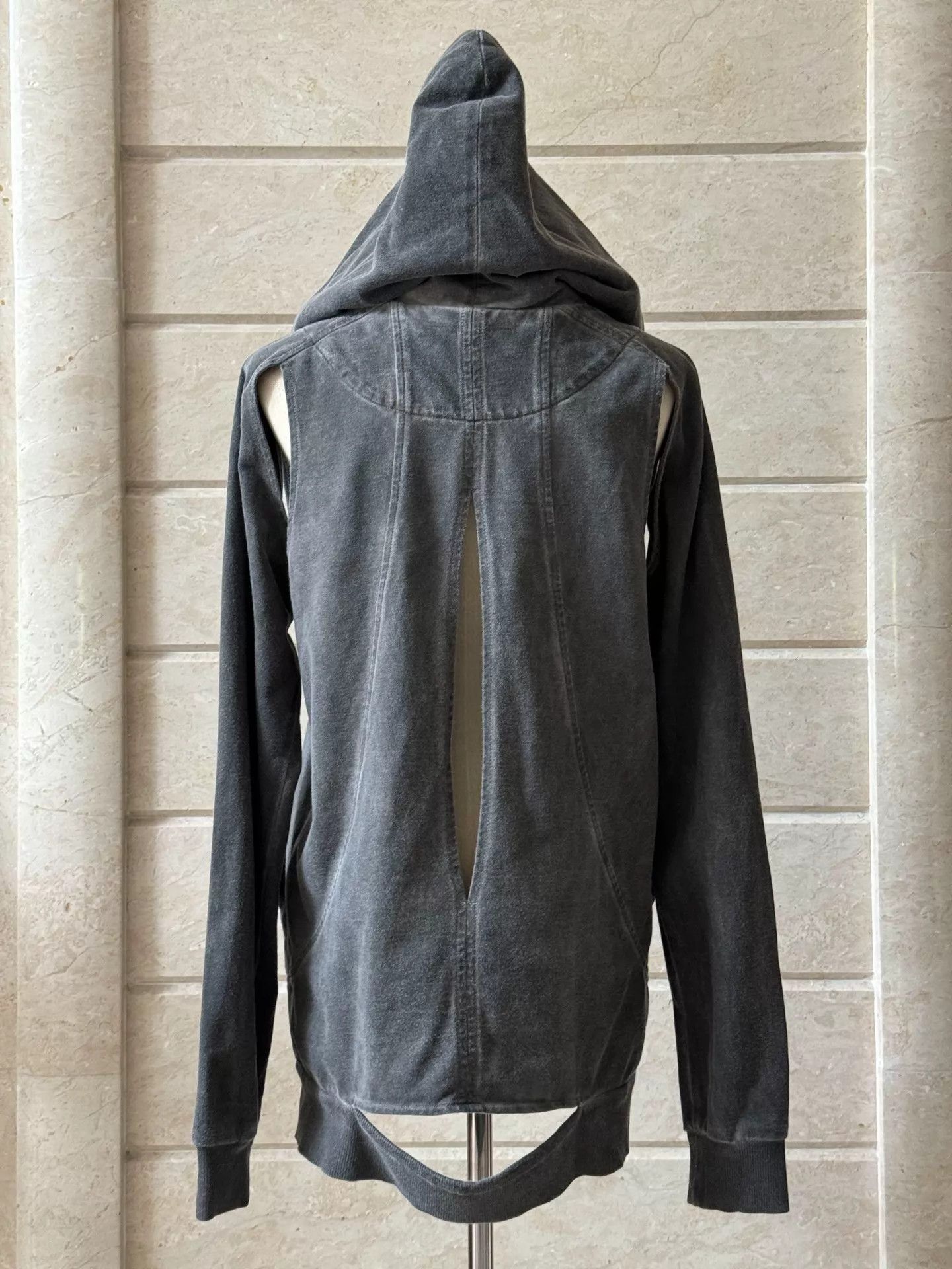 Alexandre Plokhov Alexandre Plokhov distressed gray hoodie jacket Size US S / EU 44-46 / 1 - 3 Thumbnail
