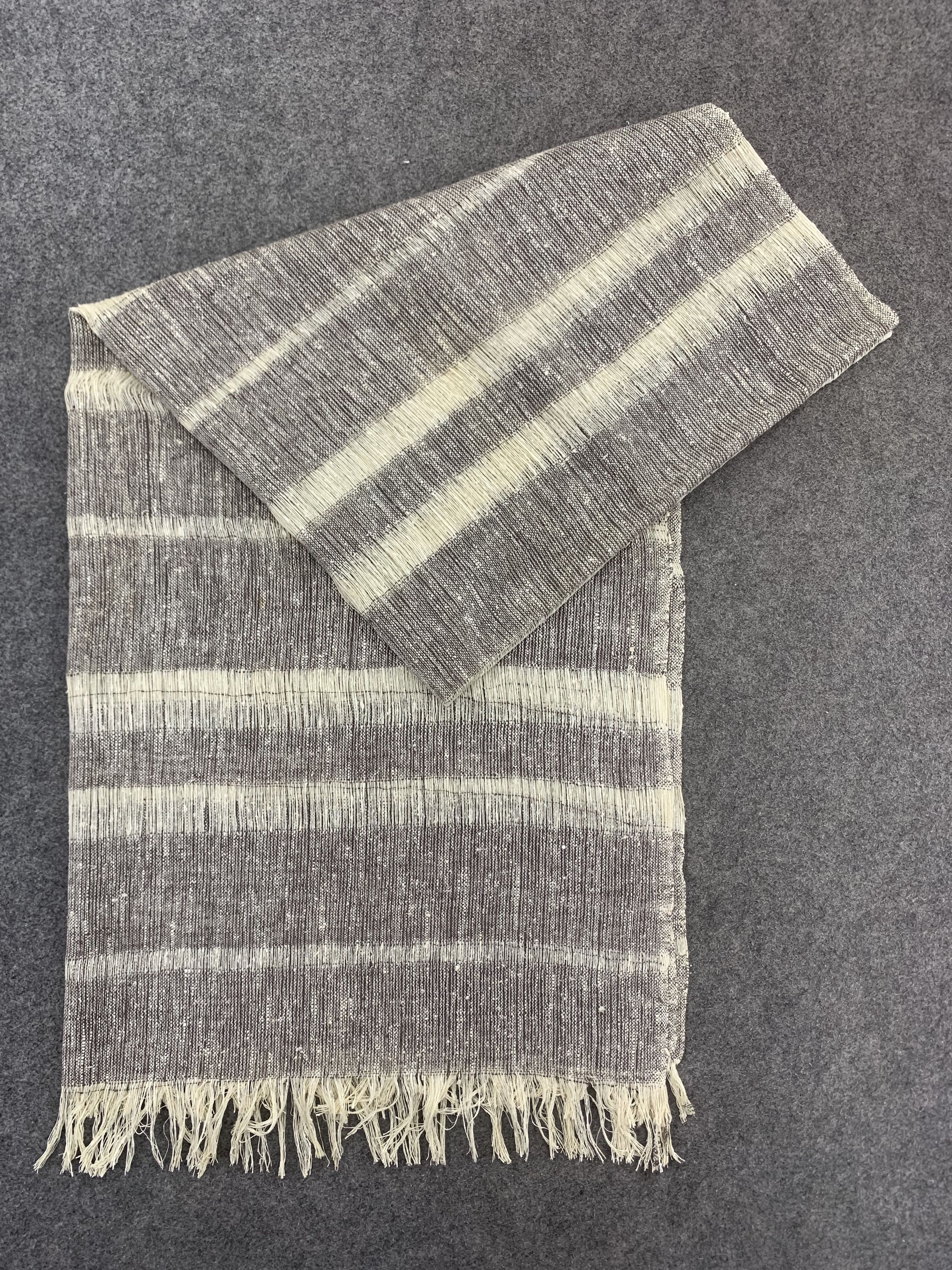 Hiroko Koshino Homme Hiroko Koshino Scarf Wool Muffler Neck Wrap BL3193 Size ONE SIZE - 4 Thumbnail