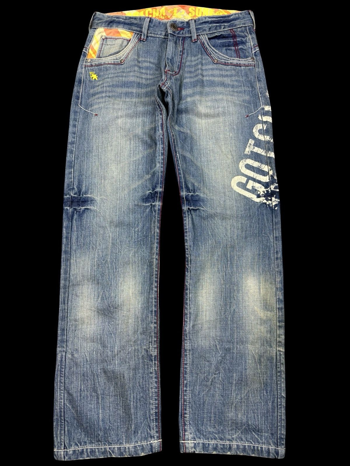 Gotcha 💥Surf Style💥Gotcha Surf Medium Wash Denim F950 Size US 33 - 1 Thumbnail