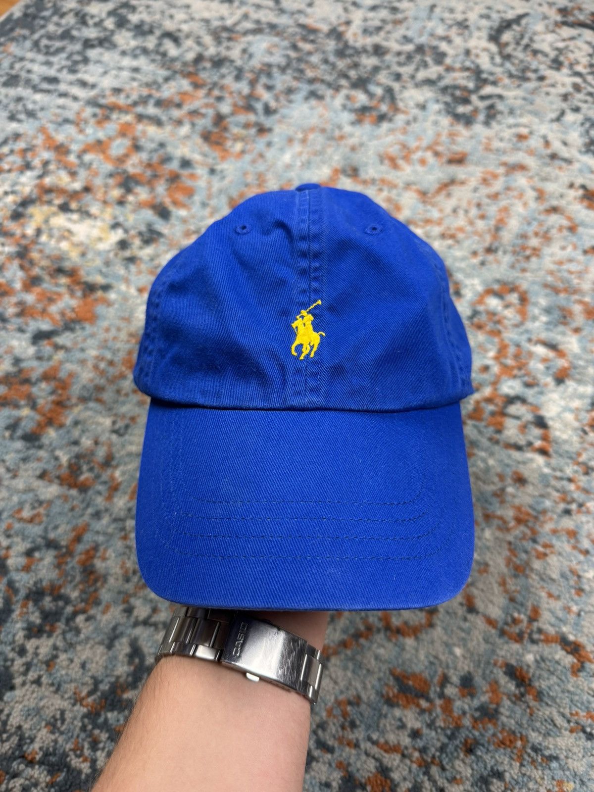 Polo Ralph Lauren × Vintage Vintage 90s Polo Ralph Lauren pony logo hat old money style Size ONE SIZE - 2 Thumbnail