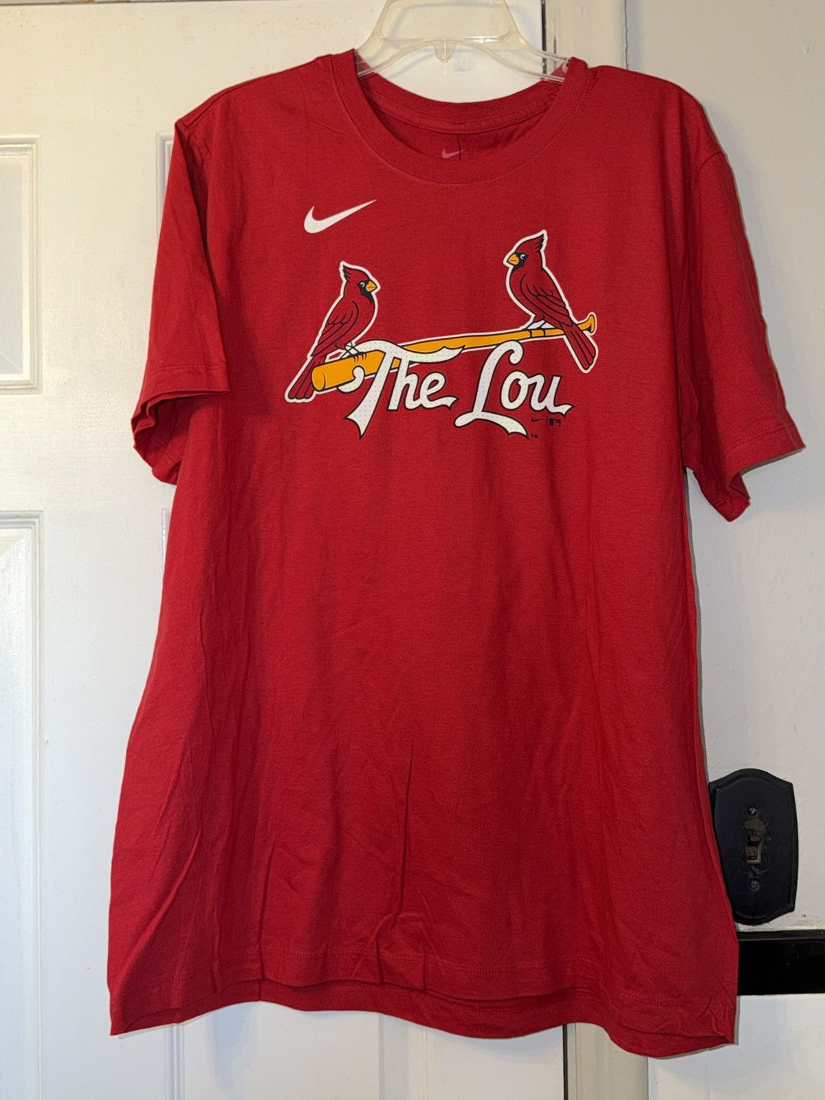 Nike Nike MLB Baseball St. Louis Cardinals Lars Nootbaar Shirt Size US XL / EU 56 / 4 - 1 Thumbnail
