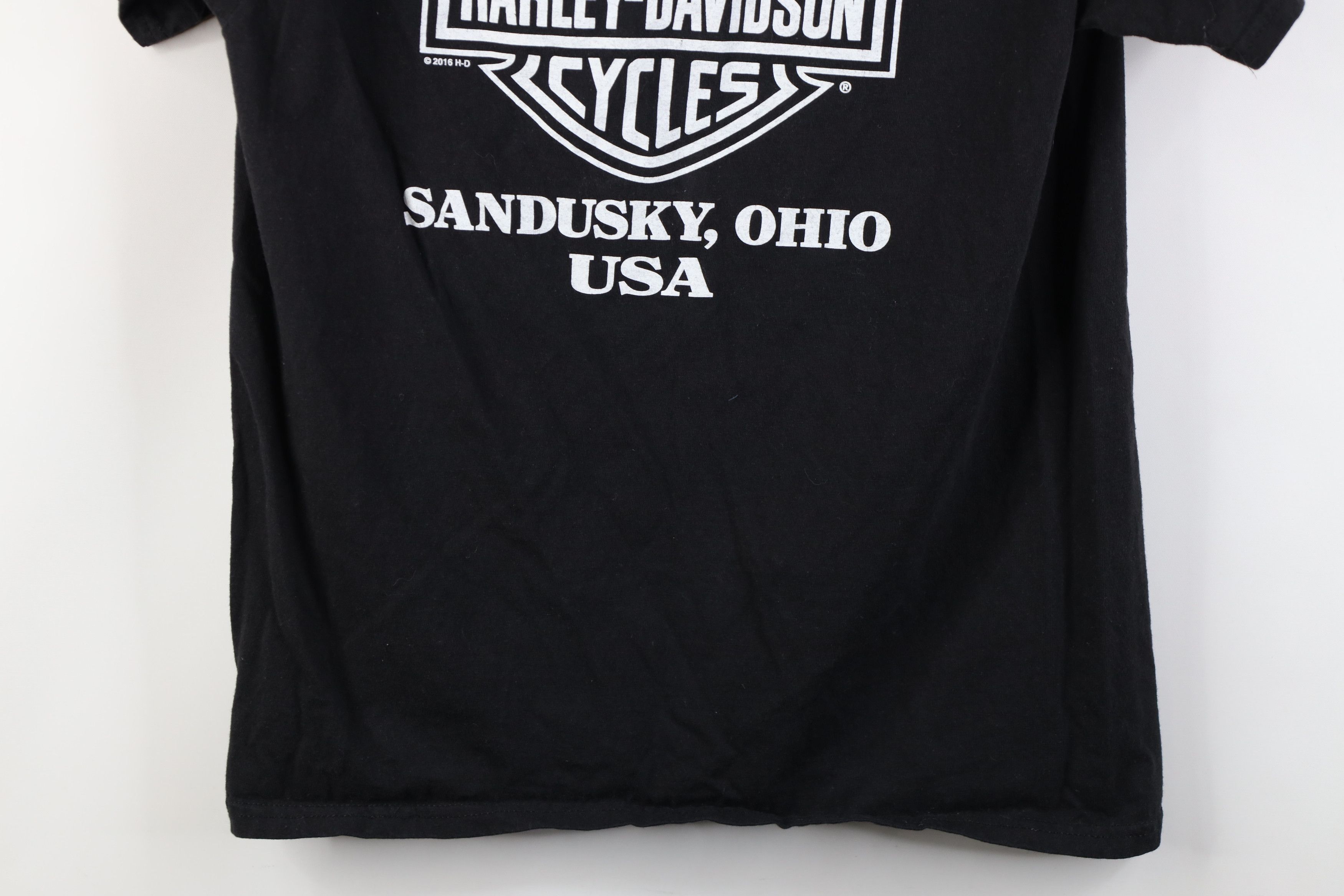 Harley Davidson Y2K Harley Davidson Spell Out Big Logo Short Sleeve T-Shirt Size US M / EU 48-50 / 2 - 15 Thumbnail
