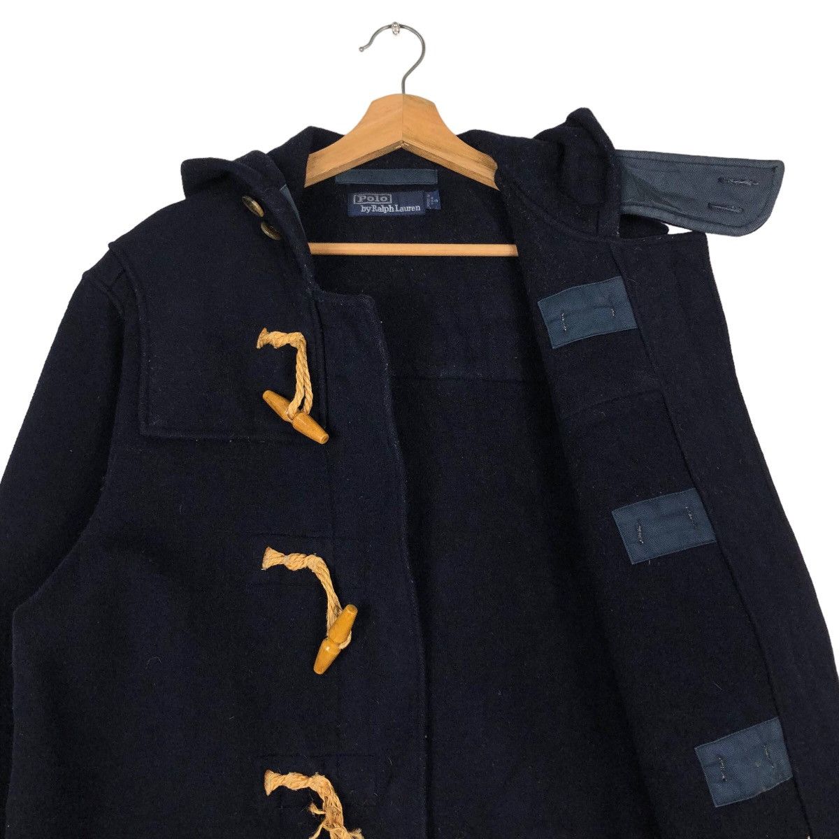 Polo Ralph Lauren × RRL Ralph Lauren 🔥VINTAGE LONG DUFFLE JACKET WOOL POLO RALPH LAUREN USA Size US S / EU 44-46 / 1 - 12 Thumbnail