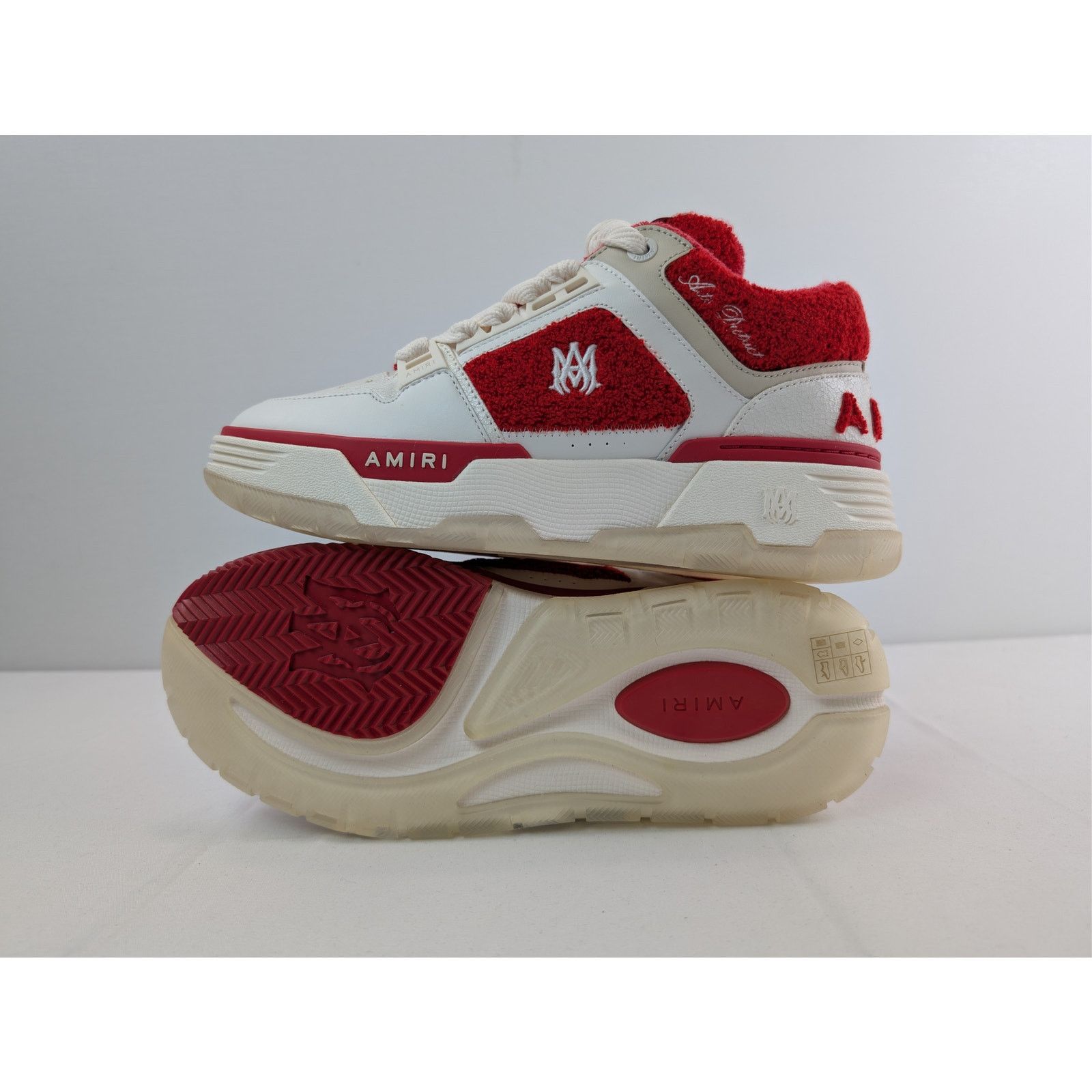 Amiri o1rshd1 Q:2 / Varsity MA-1 Sneakers in Red 40 Size US 7 / EU 40 - 11 Thumbnail