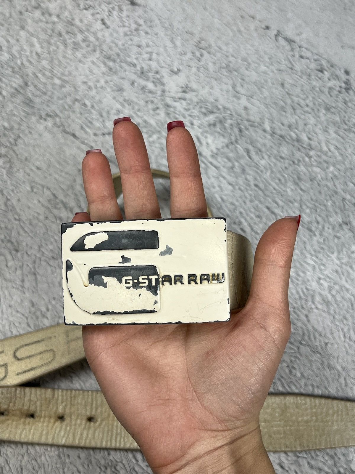 Edition Japan × G-Star × Vintage Vintage Gstar raw trash belt y2k style Size ONE SIZE - 4 Thumbnail