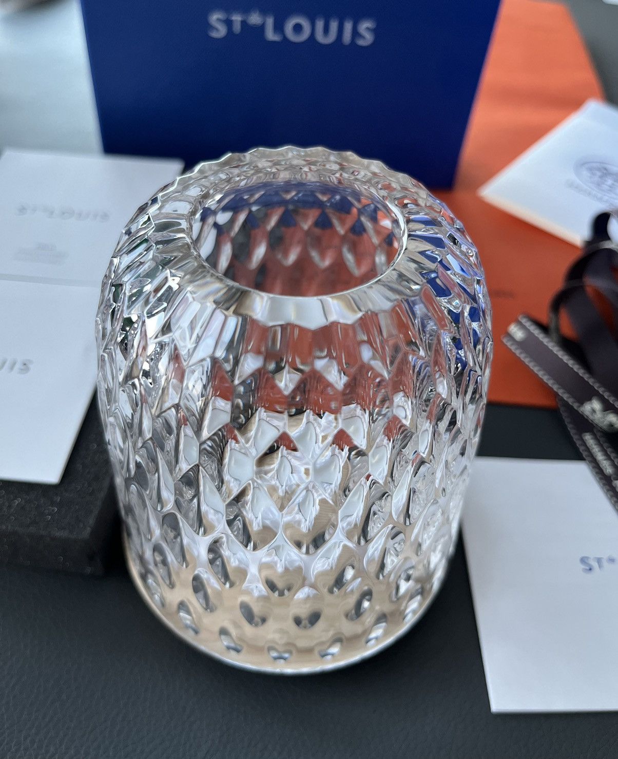 Hermes Rare Hermes St Louis Brand New Crystal Candle Holder Lamp Size ONE SIZE - 2 Thumbnail