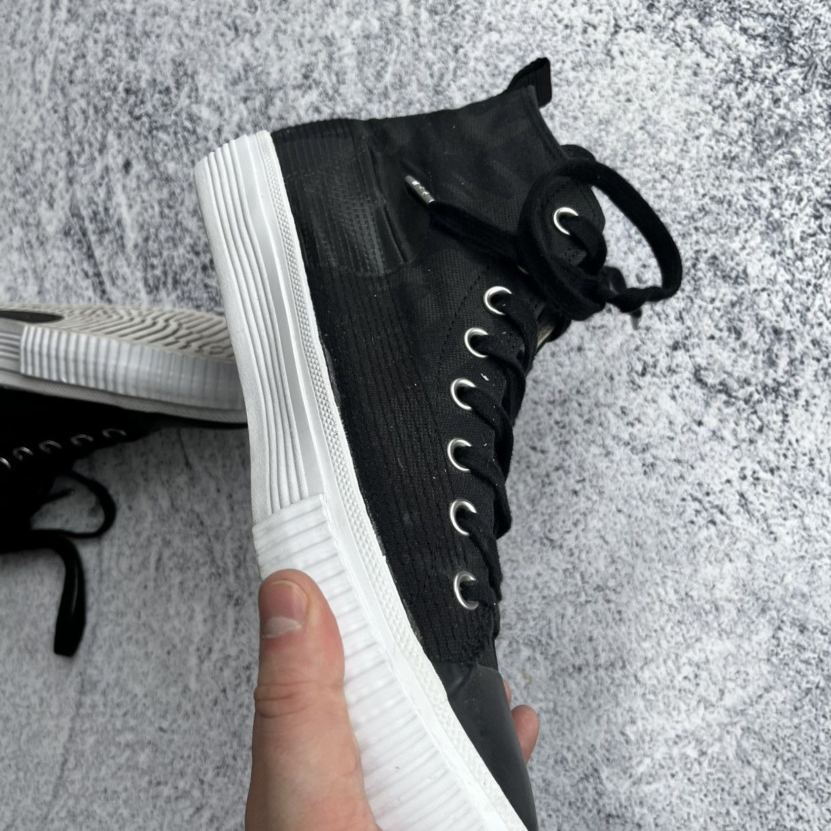 Alexander McQueen McQ Alexander McQueen Black Plimsoll High Top Sneakers Size US 8 / EU 41 - 9 Thumbnail