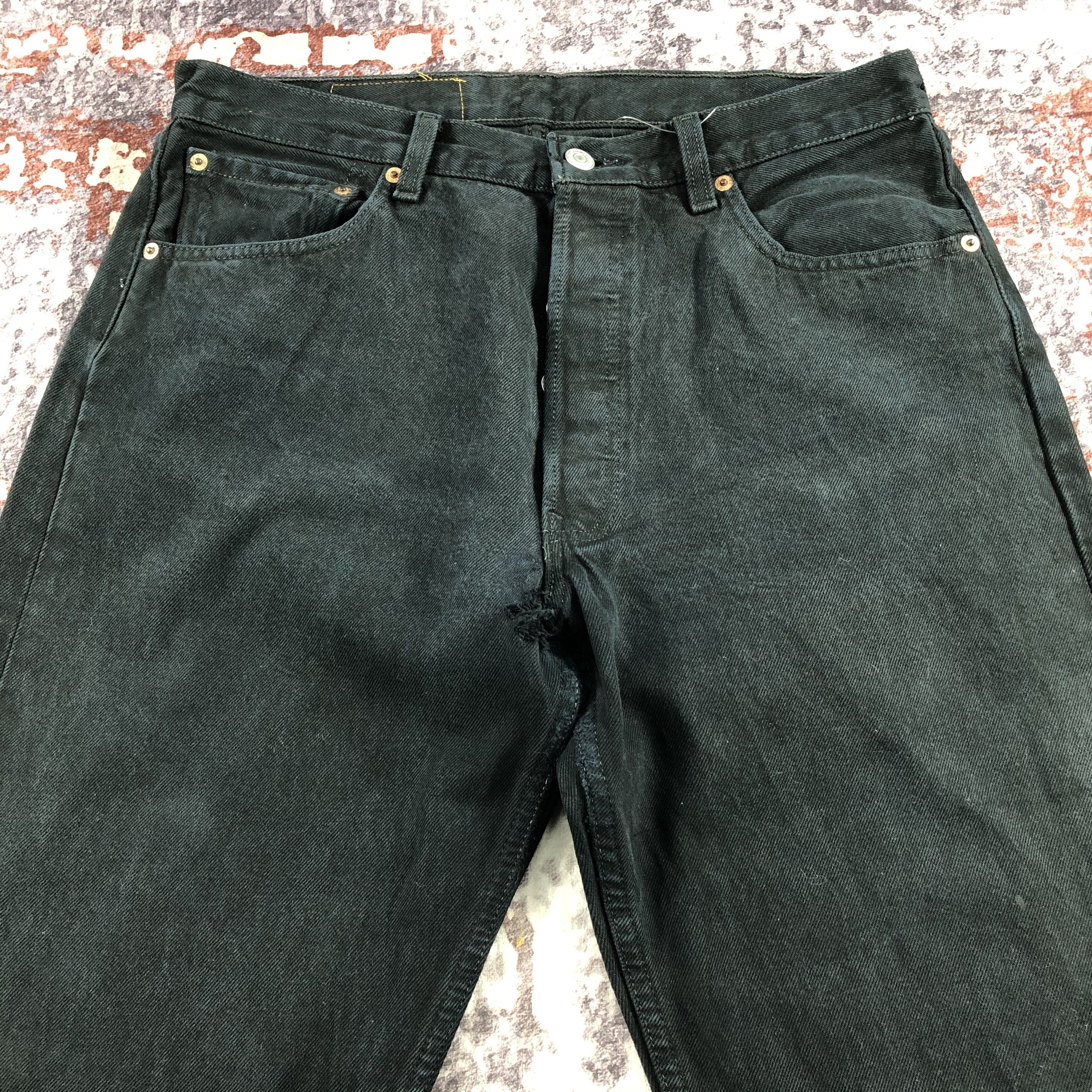 Levi's 90s Vintage Levis 501 Jeans-JM2354 Size US 32 / EU 48 - 3 Thumbnail