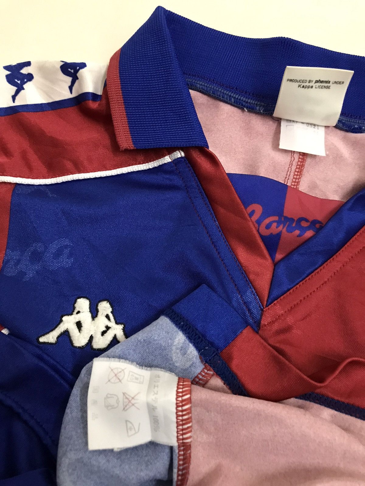 Kappa Vintage 90s Kappa Jersey X FC Barcelona Size US M / EU 48-50 / 2 - 7 Thumbnail