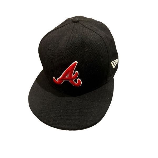 New Era Atlanta Braves wool baseball cap Hat Size ONE SIZE - 1 Thumbnail