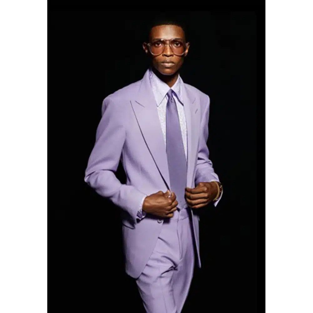 Tom Ford o1loc1c0225 JHAP01 Atticus Jacket in Lilac Size US M / EU 48-50 / 2 - 1 Preview