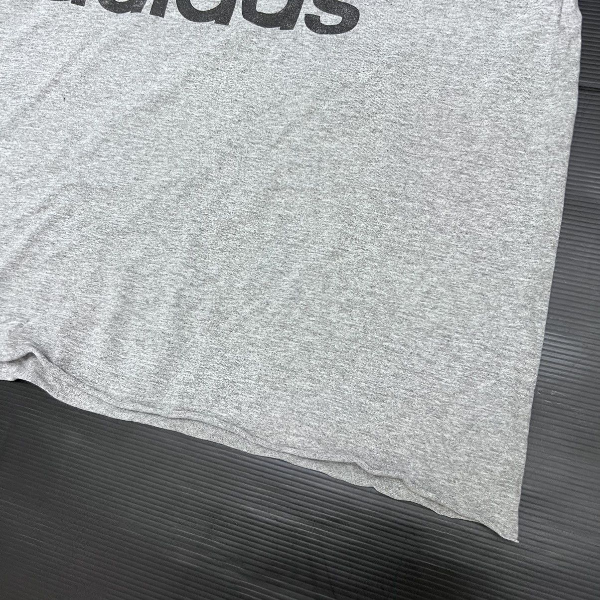 Vintage Vintage 90s Adidas Baggy Tshirt Big Logo Size US XL / EU 56 / 4 - 4 Thumbnail