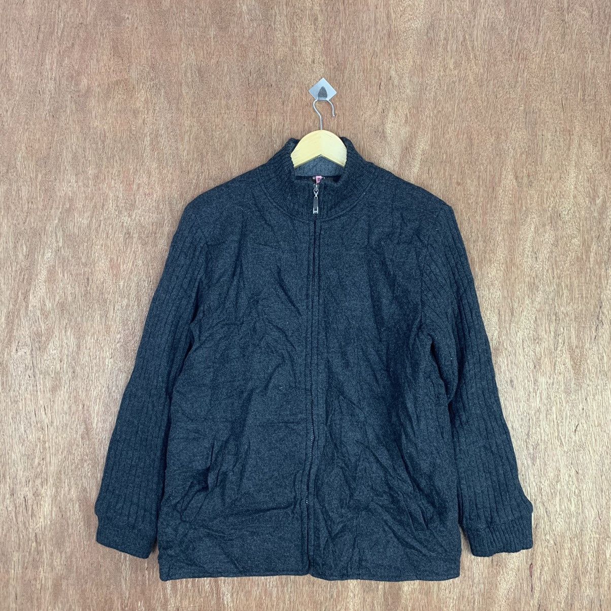Japanese Brand × Vintage Henri-Luc Vintage Knit Jacket (Winter Comfortable) Size US M / EU 48-50 / 2 - 1 Thumbnail
