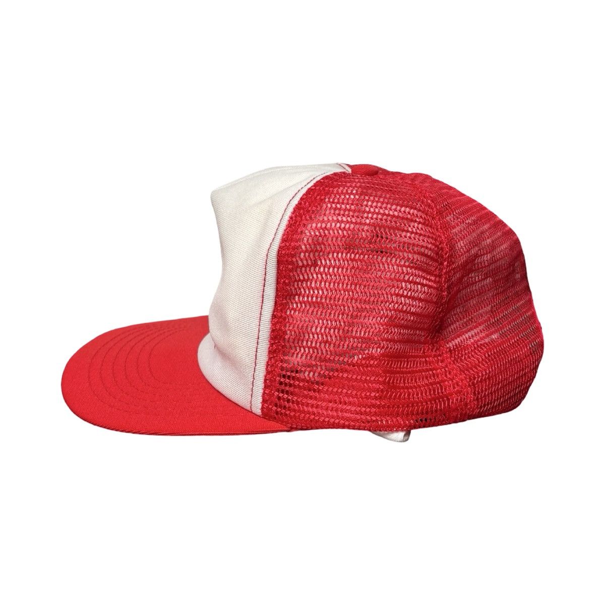 Other Vintage 80s Alpha Anarchy Trucket Cap Red White Snap OS Size ONE SIZE - 2 Thumbnail