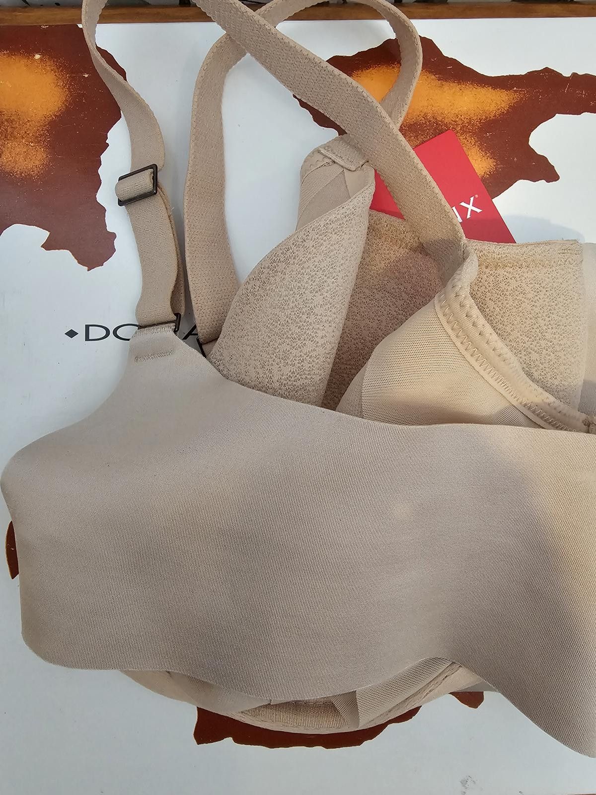 Domenico Spano NWT Spanx Bra Champange Womens M 34-36 Light Sheer #415 Size ONE SIZE - 5 Thumbnail